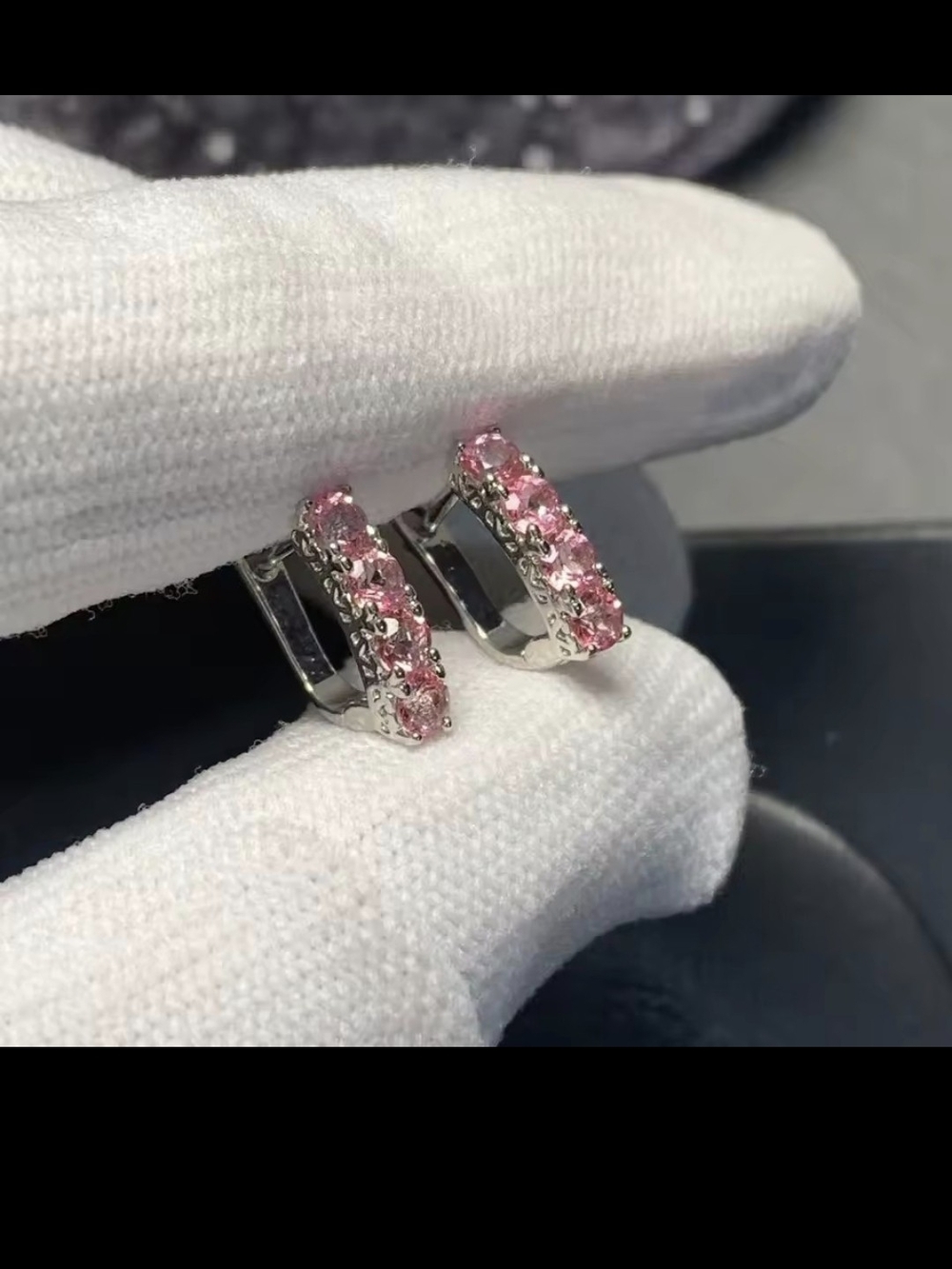 Natural Pink Topaz 925 Sterling Sl - Picture 2 of 6
